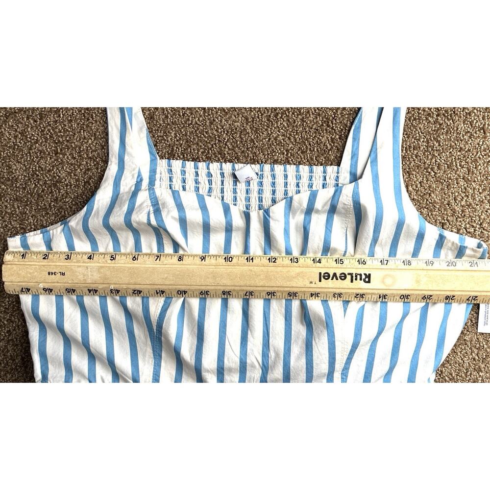 NWT Old Navy Women's XL Striped Sundress Lined Coastal Beach Cruise Resort Wear - Picture 9 of 10